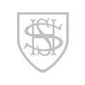 Shield icon grey on white