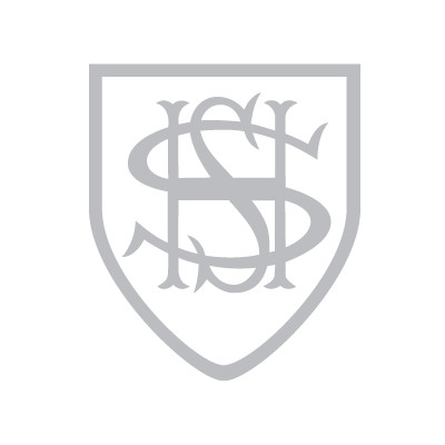 Shield icon grey on white